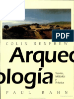 RENFREW e BAHN. Arqueologia Teoria, Métodos e Prática 2007