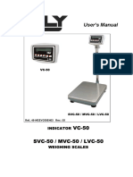 User's Manual: VC-50 SVC-50 / MVC-50 / LVC-50