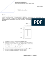 TD 2 Escalier Paillasse