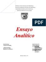 Ensayo Analítico