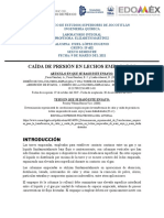 Ensayo 2. Caída de Presion en Lechos Empacados