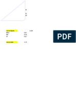 Eq+ RS /Eq+RS+Dbt K 9.14 Equity Portion 0.62 Debt Portion 0.38