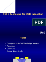 TOFD Technique For Weld Inspection