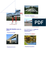 Tipos de Puentes Según Su Forma