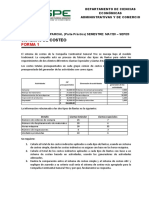 Examen Sistemas de Costeo 3er Parcial