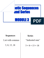 Arithmetic Sequence