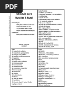 Miniguía para Ruralita y Rural