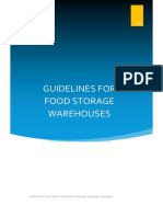 Food Storage Warehouses Guidelines