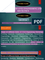 Introduction To Civil Engineering