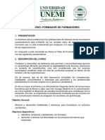 Curso Formador de Formadores