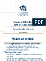 NHD Sample Exhibits