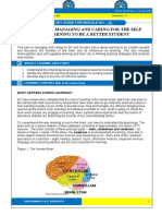 Chapter Iii: Managing and Caring For The Self A. Learning To Be A Better Student