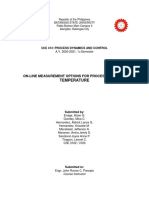 Temperature: On-Line Measurement Options For Process Control