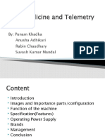 Telemedicine and Telemetry