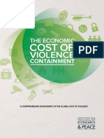 The Economic Cost of Violence Containment