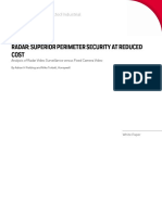 Radar: Superior Perimeter Security at Reduced Cost: Connected Industrial