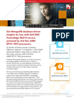 Get MongoDB Database-Driven Insights For Less With Dell EMC PowerEdge R6515 Servers Powered by 3rd Gen AMD EPYC 75F3 Processors