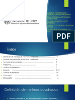 Probabilidad y Estadistica (Ejercicios de Parabola de Minimos Cuadrados)