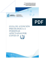 GUÍA DE ATENCIÓN PSICOLOGICA A PERSONAS AFECTADAS POR COVID (Documento HRO)