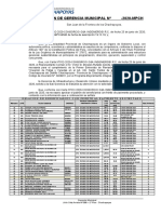 Resolucion de Padron de Beneficiarios