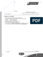 Physics Standard Level Paper 2: Instructions To Candidates