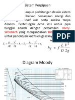 Sistem Perpipaan: Darcy-Weisbach Diagram Moody