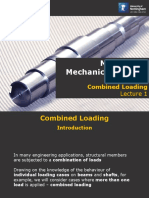 MMME2053 Mechanics of Solids: Combined Loading