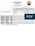 Instrumento de Evaluacion de Proyecto de 5° Año