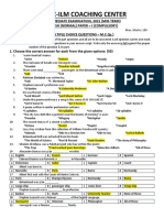 XI English Answers