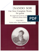 Sor Andante D Major