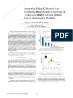 (Referensi Quantization) Image Segmentation Using K-Means Color Quantization and Density-Based Spatial Clustering of Applications With Noise (DBSCAN) For Hotspot Detection in Photovoltaic Modules