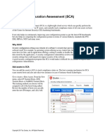 Security Configuration Assessment (SCA) : Getting Started Guide