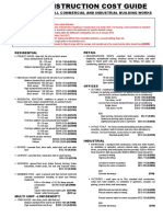 Construction Cost Guide 2018