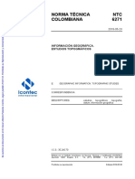 NTC6271 Norma Icontec Estudios Topograficos