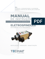 Manual Eletro Spindles Tecmaf