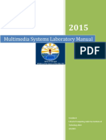 Multimedia Systems Lab Manual