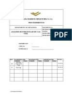 Analisis de Cal Util