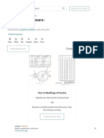 Woodenclock Gears-Pl - PDF - Gear - Tooth