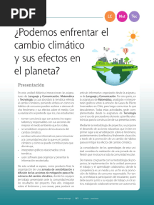 Contenido: Cambio Climatico 6°
