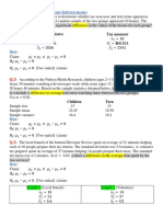 7-T-Test For Difference Between Means Assignment