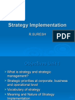 Strategy Implementation