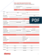 Applicant Information: First Last Middle