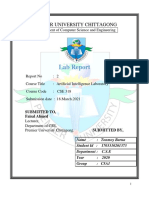 Lab Report: Premier University Chittagong