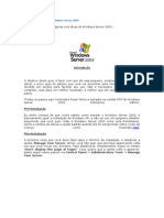 Dicas e Truques para o Windows Server 2003