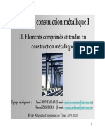 Cours - Construction Métallique - 1 - Chapitre - 2 - Eléments Comprimés Et Tendus