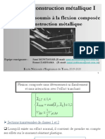 Cours - Construction Métallique - 1 - Chapitre - 4 - Eléments Soumis A La Flexion Composee