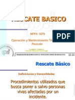 Rescate Basico NFPA 1670