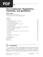 Dust Explosions Regulations