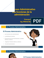 PROCESO ADMINISTRATIVO - Presupuestos