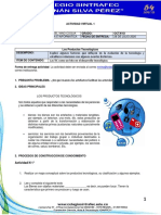 Actividad 1 Tecnologia Tercer Periodo Grado Octavo